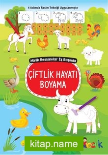 Çiftlik Hayatı Boyama / Minik Ressam İş Başında