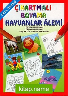 Çıkartmalı Boyama Hayvanlar Alemi – Okul Öncesi