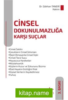 Cinsel Dokunulmazlığa Karşı Suçlar