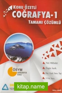 Coğrafya 1 Tamamı Çözümlü Konu Özetli Soru Bankası