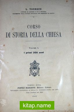 Corso Di Storia Della Chiesa 6 Cilt Takım (6-D-12)