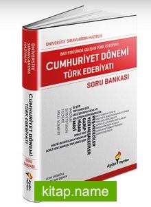 Cumhuriyet Dönemi Türk Edebiyatı Soru Bankası