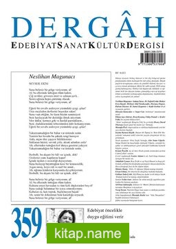 Dergah Edebiyat Sanat Kültür Dergisi Sayı:359 Ocak 2020