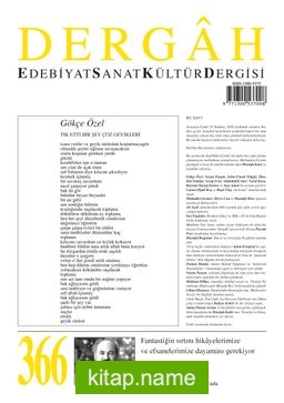 Dergah Edebiyat Sanat Kültür Dergisi Sayı:366 Ağustos 2020