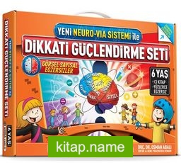 Dikkati Güçlendirme Seti  3 Kitap (6 Yaş) (Yeni Neuro-Via Sistemi ile)