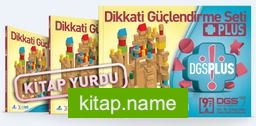 Dikkati Güçlendirme Seti Plus 9 Yaş (3 Kitap-Ahşap Materyaller Hariç)