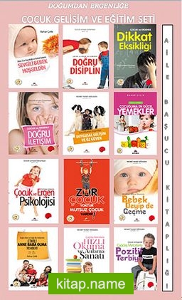 Doğumdan Ergenliğe Çocuk Gelişim ve Eğitim Seti (12 Kitap)