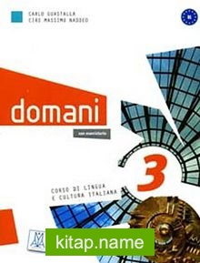 Domani 3 B1 (Kitap+DVD) Orta seviye İtalyanca