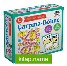 Dört İşlem Kartlar – Çarpma Bölme (9+ Yaş)