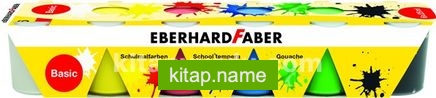 Eberhard-Faber School Tempera 6x25ml Set Basic