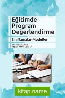 Eğitimde Program Değerlendirme Sınıflamalar-Modeller