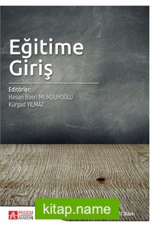 Eğitime Giriş