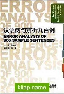 Error Analysis of 900 Sample Sentences for Chinese Learners (Çince Dilbilgisi)