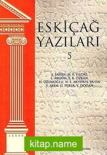 Eskiçağ Yazıları 5