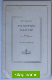 Felsefenin İlkeleri Kod: 11-Z-2