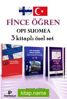 Fince Öğren Opi Suomea  3 Kitaplı Özel Set