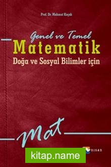 Genel ve Temel Matematik Doğa ve Sosyal Bilimler için