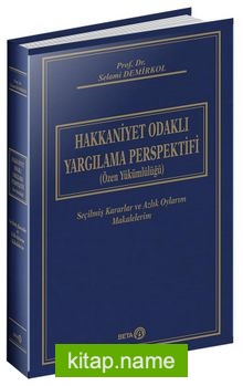 Hakkaniyet Odaklı Yargılama Perspektifi