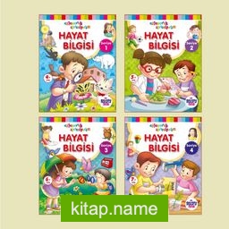 Hayat Bilgisi 1-2-3-4 (Eğlenerek Öğreniyorum) (Set-4 Kitap)