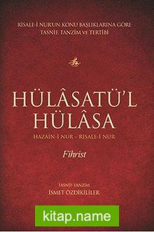 Hülasatü’l Hülasa – Fihrist Hazain-i Nur – Risale-i Nur