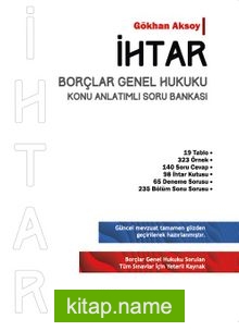 İhtar Borçlar Genel Hukuku Konu Anlatımlı Soru Bankası