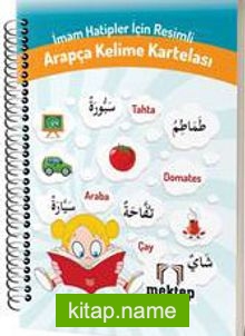 İmam Hatipler İçin Resimli Arapça Kelime Kartelası