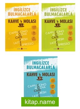 İngilizce Bulmacalarla Kahve Molası Set (3 Kitap)