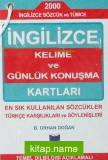 İngilizce Kelime ve Günlük Konuşma Kartları