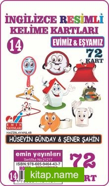 İngilizce Resimli Kelime Kartları 14 / Evimiz ve Eşyamız