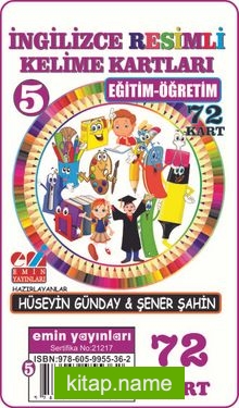 İngilizce Resimli Kelime Kartları 5 / Eğitim-Öğretim