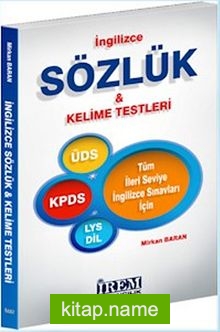 İngilizce Sözlük – Kelime Testleri