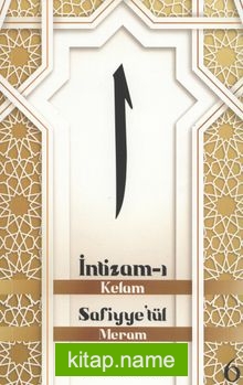 İntizam-I Kelam Safiyye’tül Meram