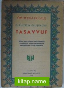 İslamiyetin Geliştirdiği Tasavvuf (Kod:4-H-39)