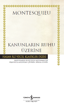 Kanunların Ruhu Üzerine (Ciltli)