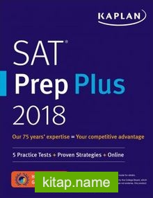 Kaplan SAT Practice 2108: 5 Practice Tests + Proven Strategies