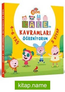 Kare ile Kavramları Öğreniyorum (5 kitap)