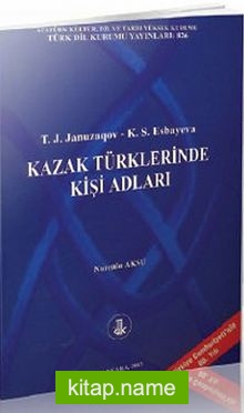 Kazak Türklerinde Kişi Adları