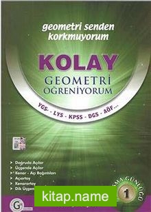 Kolay Geometri Öğreniyorum – Çalışma Günlüğü -1 / Geometri Senden Korkmuyorum