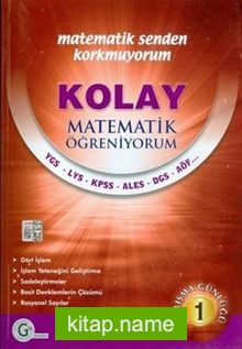 Kolay Matematik Öğreniyorum -1