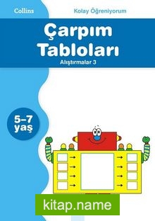 Kolay Öğreniyorum – Çarpım Tabloları Alıştırmalar 3 (5-7 Yaş)