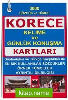 Korece Kelime ve Günlük Konuşma Kartları