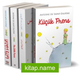 Küçük Prens Seti (4 Kitap) (İngilizce, Göktürkçe, Osmanlıca, Türkçe)