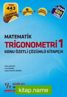 LYS MatematikTrigonometri 1 Konu Özetli Çözümlü