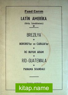 Latin Amerika (Görüp İzlediklerimiz) İki Kitap (5-E-26)