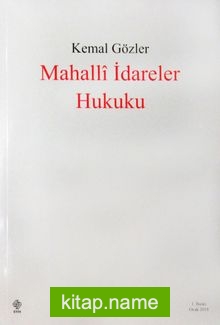 Mahalli İdareler Hukuku