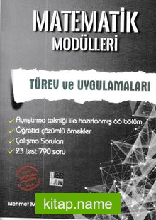 Matematik Modülleri – Türev ve Uygulamaları