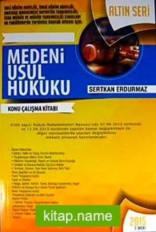 Medeni Usul Hukuku Konu Çalışma Kitabı