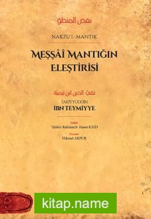 Meşşai Mantığın Eleştirisi