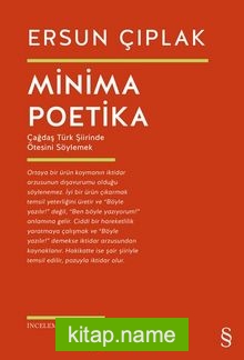 Minima Poetika  Çağdaş Türk Şiirinde Ötesini Söylemek