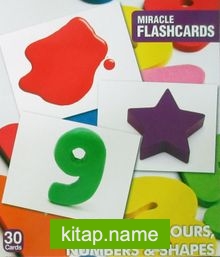 Miracle Flashcards Charts Colours Numbers Shapes (30 Cards)